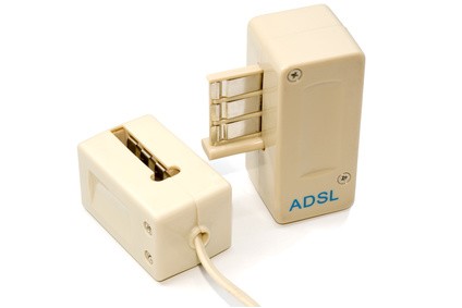 Prise téléphonique en T + Filtre ADSL - SEDEA